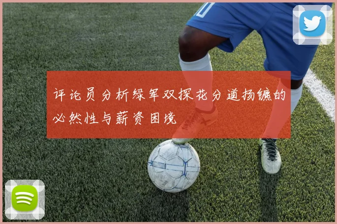 评论员分析绿军双探花分道扬镳的必然性与薪资困境